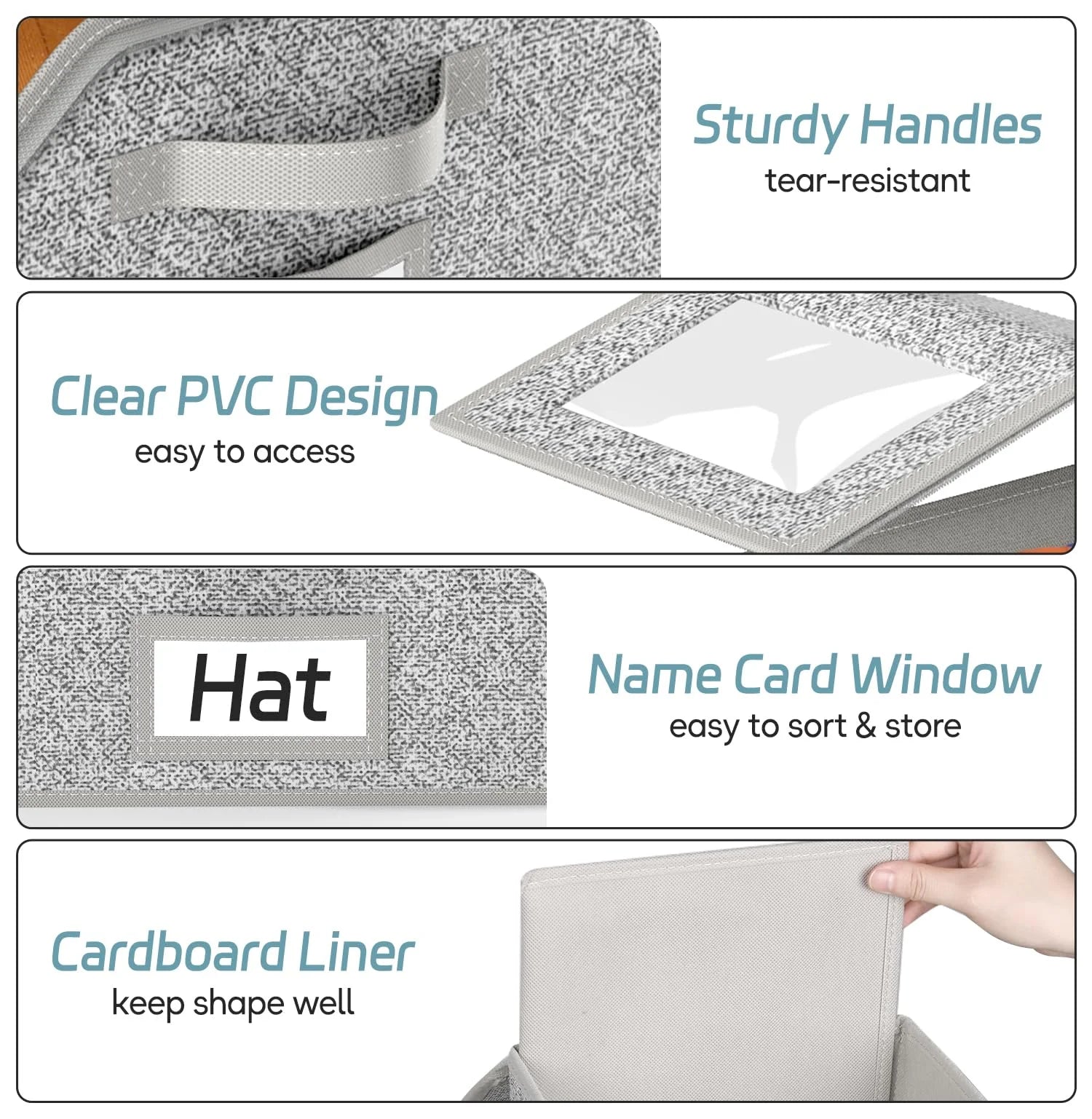 2 Pcs Stackable Hat Storage for Baseball Caps Holds up to 24 Caps Hat Organizer for Closet Sturdy Snapback Boxes for Men with Cardboard Grey – Stackable Organization for Simple Storage and Daily Tasks