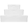 28 Pcs Storage Baskets with Lids Plastic Box Portable Case – Secure Lid Design for Simple Storage and Daily Tasks