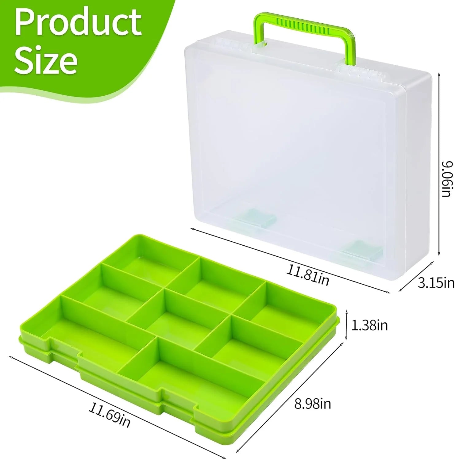 Douorgan Toy Storage Organizer for Lego Stackable Organizer Bins Portable Organizer Containers Storage Box Plastic Case for Bead Bracelet Making DIY Jewelry Nail Charms (Blue) – Stackable Organization for Simple Storage and Daily Tasks
