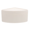 2 Pcs Storage Box Containers Bins Crate Office Trash Can White – Convenient Multi-Piece Set for Simple Storage and Daily Tasks