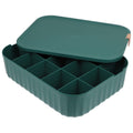 Organizer Bin Storage Box Underwear Drawer Storage Baby 30X23.5X8CM Green – Convenient Family Mealtime Use for Simple Storage and Daily Tasks