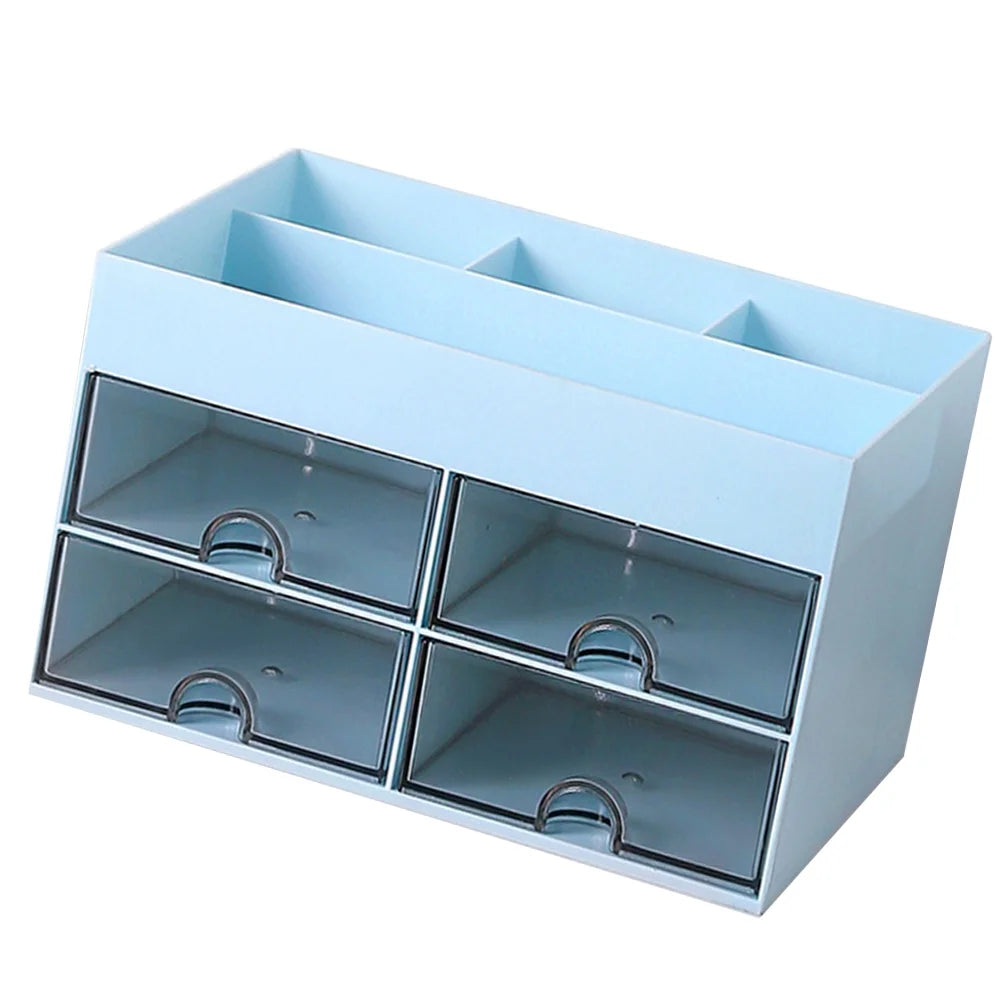 Storage Drawers Box Structure Multi-function Stationery Organizer – Everyday Household Format for Simple Storage and Daily Tasks