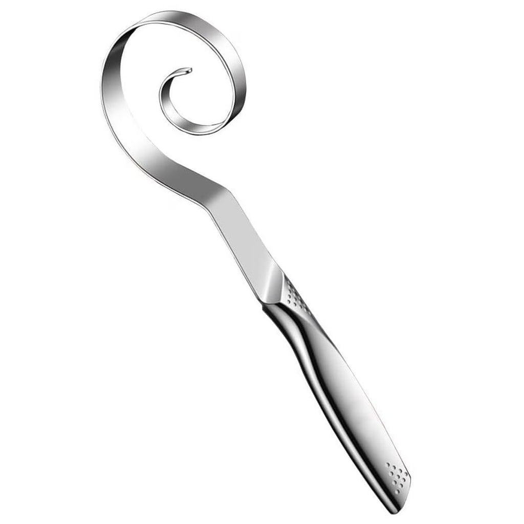Unbranded Danish Stainless Steel Seamless Dough Whisk for Bread Pastry Cake Baking – Durable Stainless Steel Construction for Simple Storage and Daily Tasks