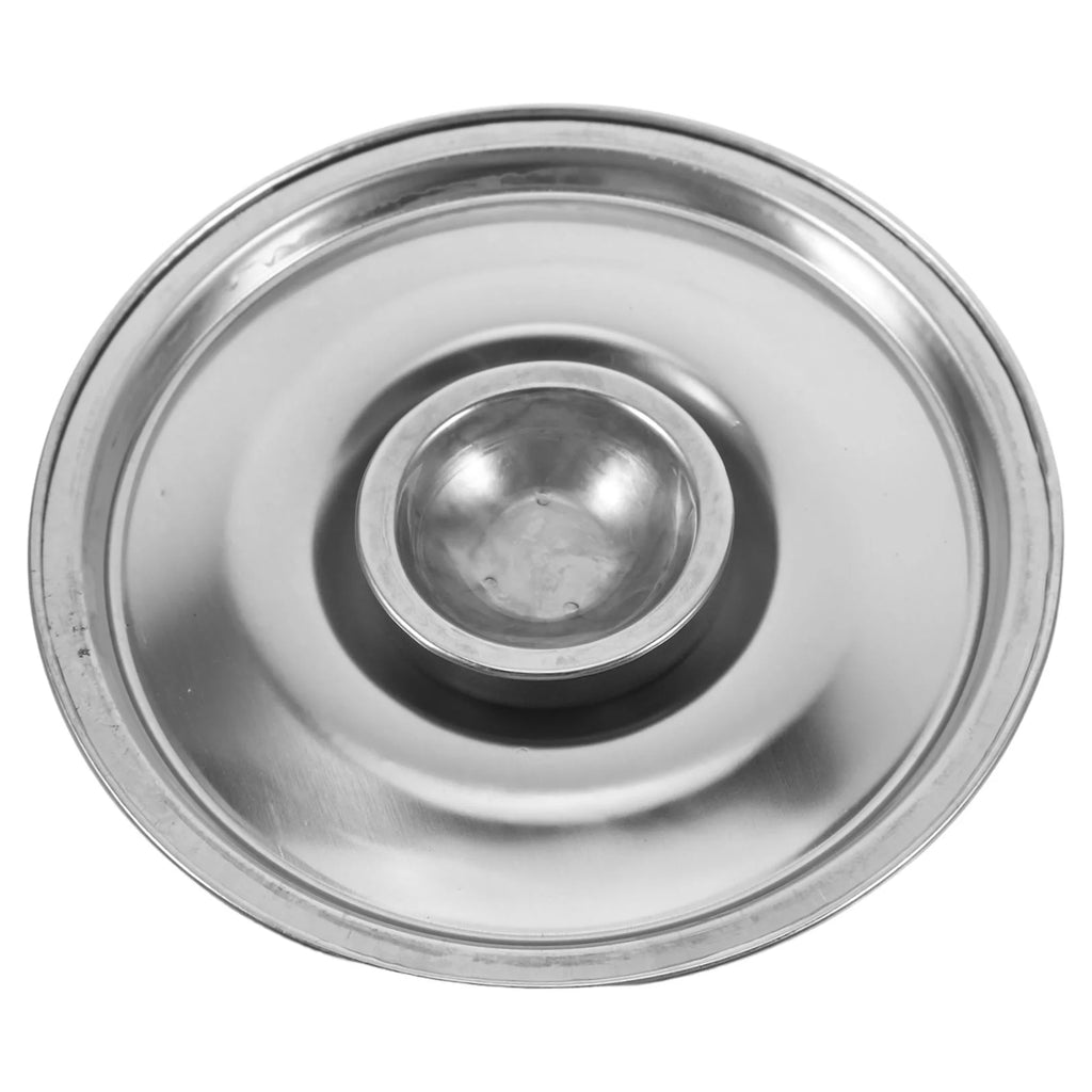 unbranded Sturdy Stainless Steel Pot Lid Mini Bowl Lid For Kitchen Cookware Small Pan Effortless Cleaning – Durable Stainless Steel Construction for Simple Storage and Daily Tasks