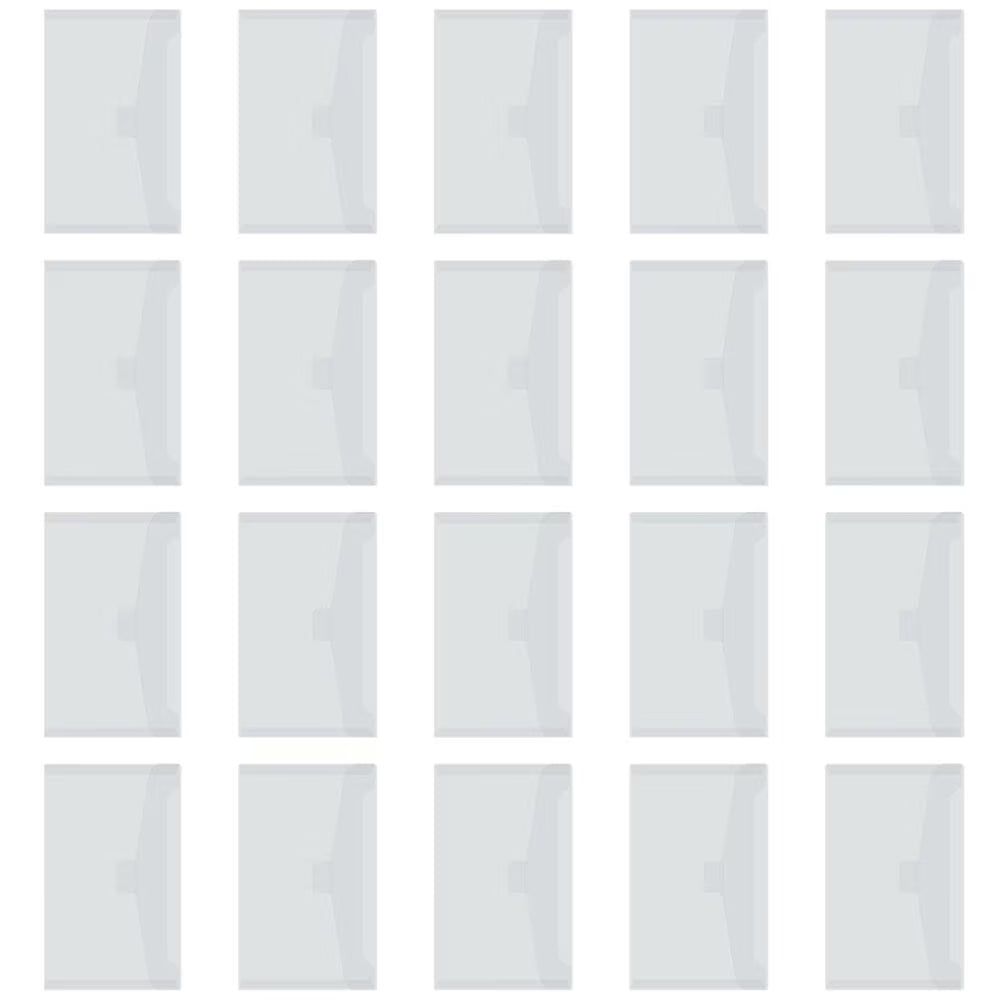 35 Pcs Storage Bins with Lids Transparent Bag Office – Secure Lid Design for Simple Storage and Daily Tasks