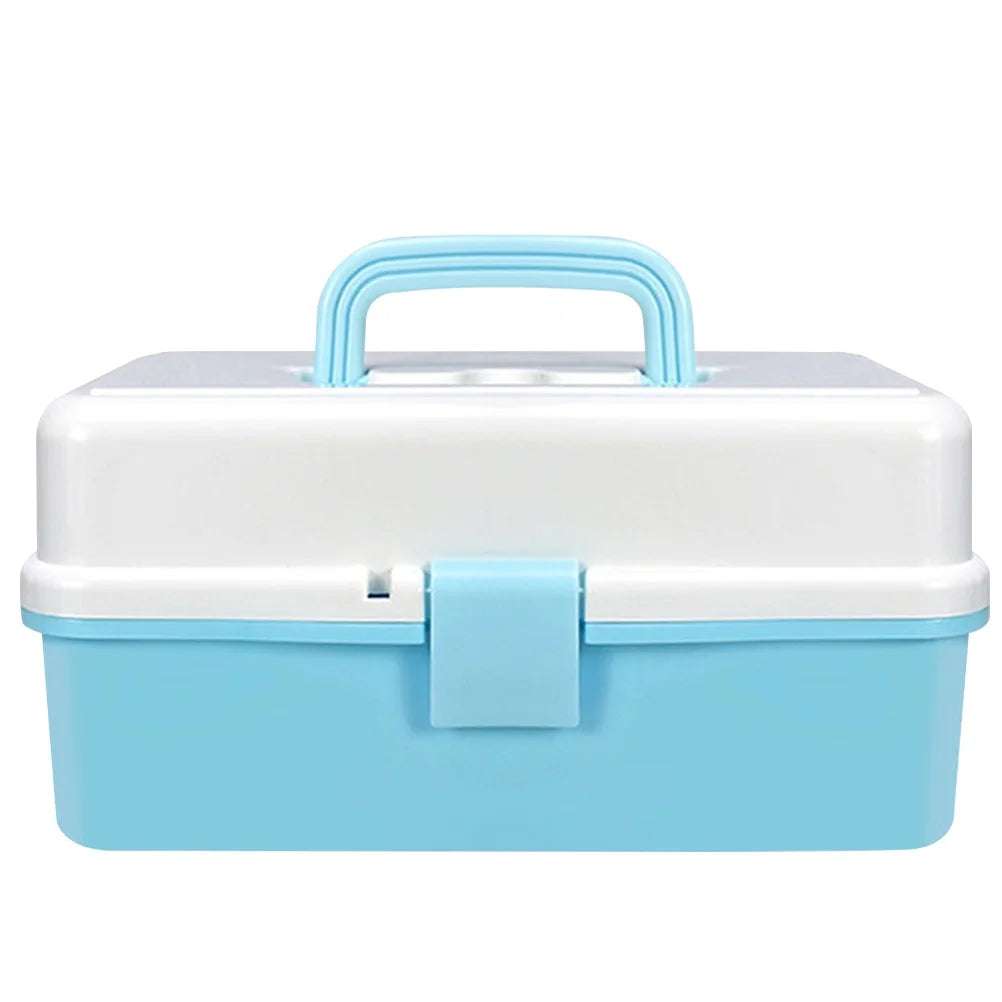 Storage Boxes Art Tools Storage Case Compact Storage Box Child 33x19.5cm Blue – Practical Home Organization for Simple Storage and Daily Tasks