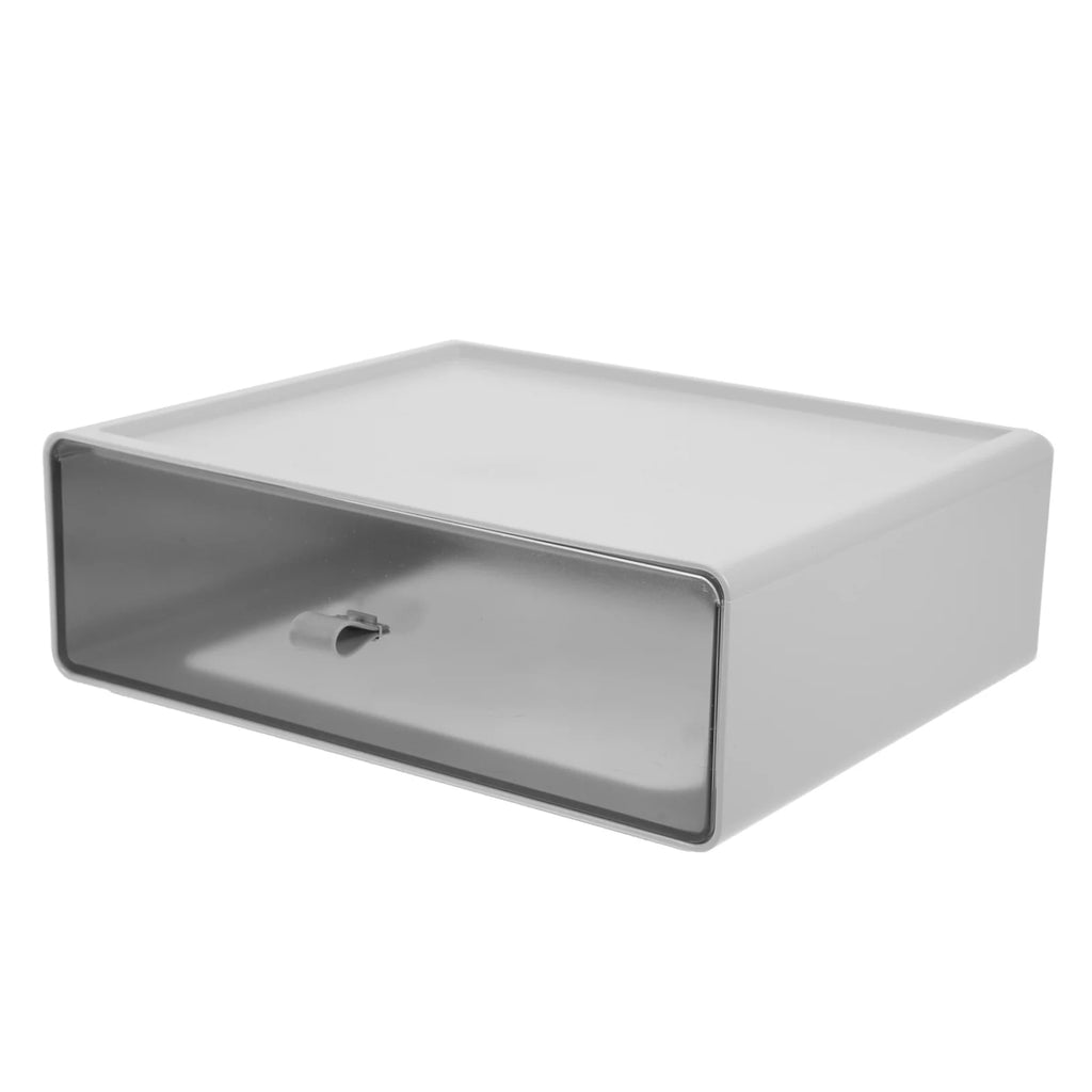 Storage Boxes for Shelves Drawer Stackable Desk Organizer – Everyday Household Format for Simple Storage and Daily Tasks