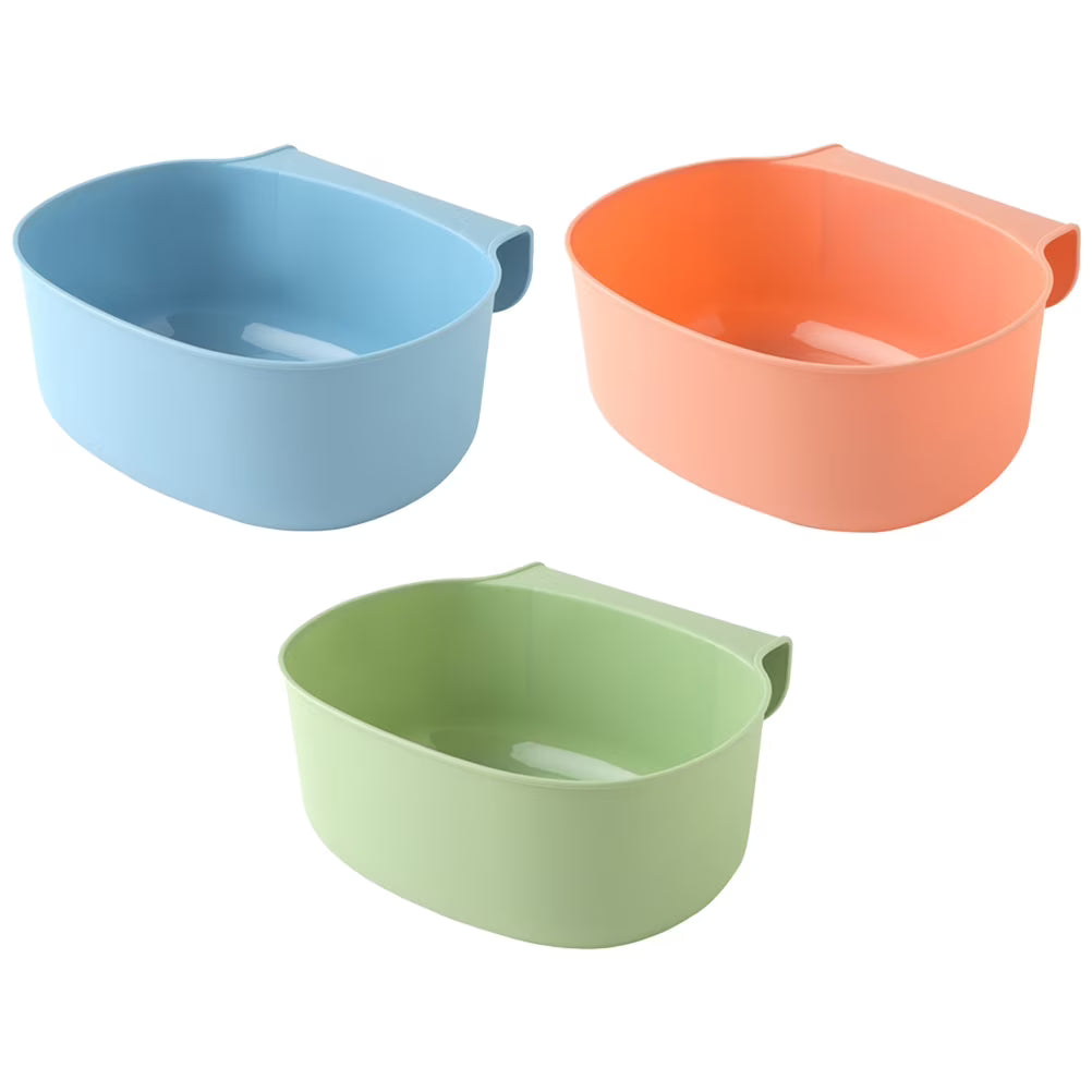 3 Pcs Storage Box Body and Lid Glancing Container – Convenient Multi-Piece Set for Simple Storage and Daily Tasks