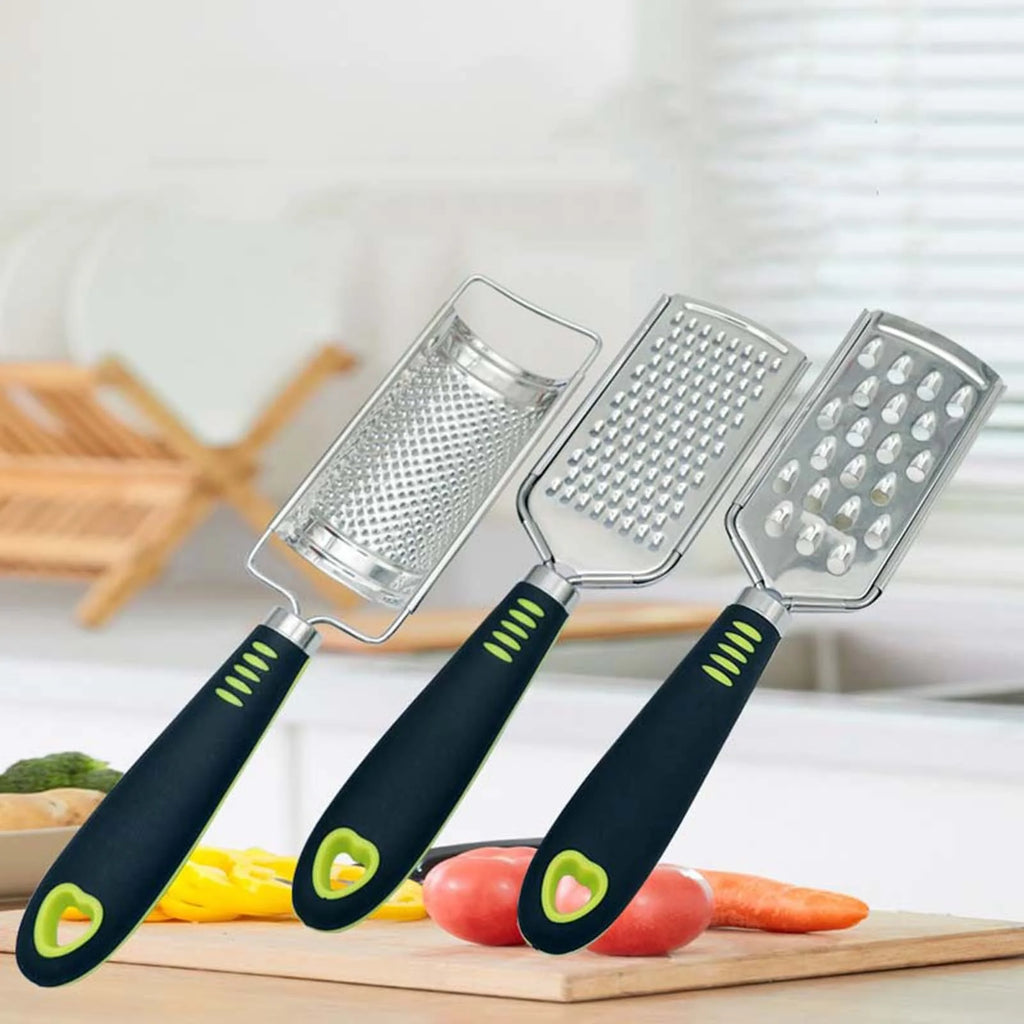 Hiroekza Cheese Grater Stainless Steel Zester Graters For Kitchen - Multi-purpose Kitchenware Kitchen Gadgets Clearance – Durable Stainless Steel Construction for Simple Storage and Daily Tasks