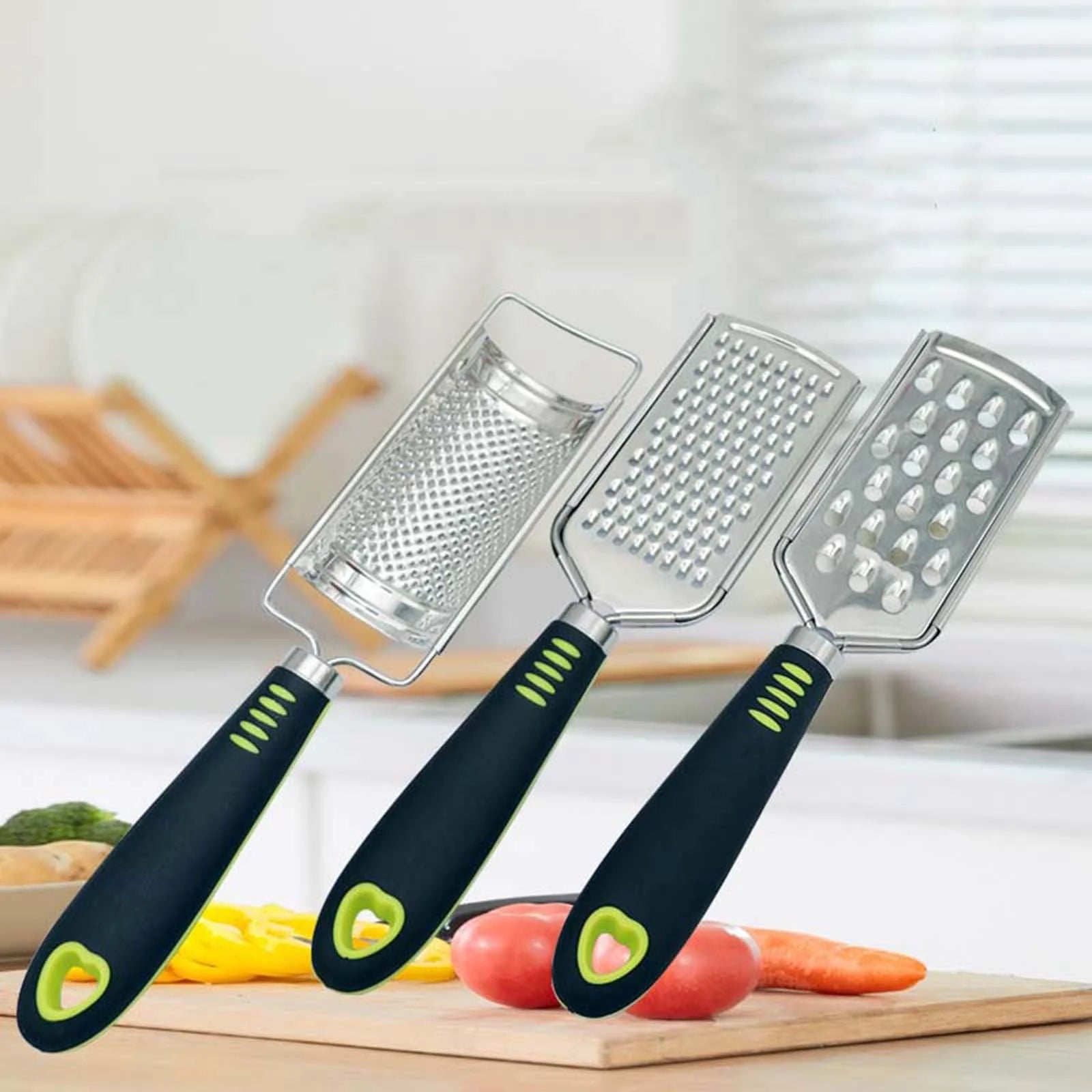 Hiroekza Cheese Grater Stainless Steel Zester Graters For Kitchen - Multi-purpose Kitchenware Kitchen Gadgets Clearance – Durable Stainless Steel Construction for Simple Storage and Daily Tasks