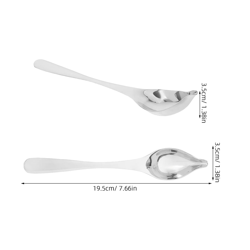 unbranded Household Spoon Stainless Steel Sauce Spoon 19.50X3.50X3.50CM Silver – Durable Stainless Steel Construction for Simple Storage and Daily Tasks
