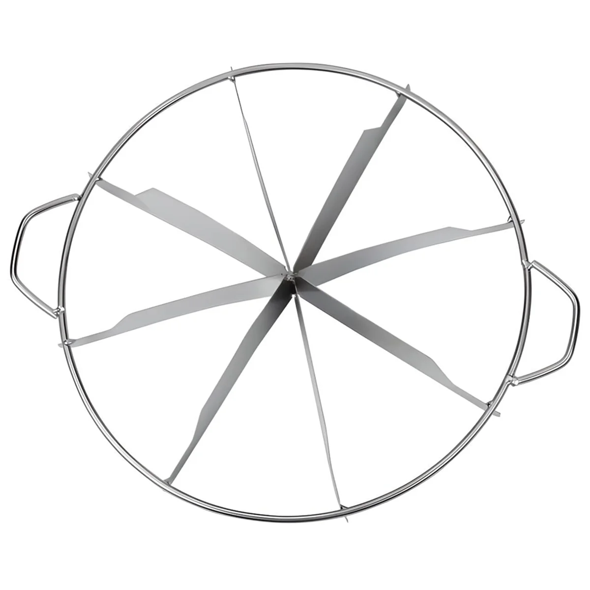 Stainless Steel Pie Cutter Circle Pie Cutting Tool Baking Accessories for Equal Slices – Durable Stainless Steel Construction for Simple Storage and Daily Tasks
