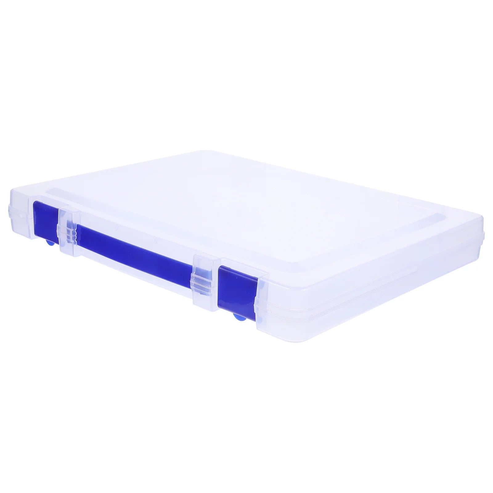 Daily Use File Case Office Organizer Organization Flat Storage Cardboard Boxes with Lids – Secure Lid Design for Simple Storage and Daily Tasks
