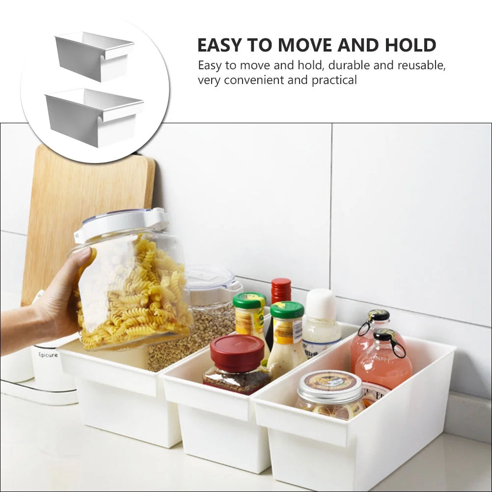 2 PCS Large Storage Containers with Lids Portable Box PP Material Boxes – Secure Lid Design for Simple Storage and Daily Tasks