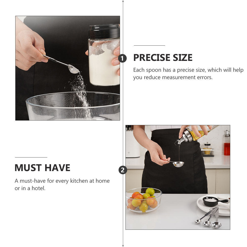 unbranded8 Pcs Stainless Steel Tablespoons Electric Accessories Probe – Durable Stainless Steel Construction for Simple Storage and Daily Tasks