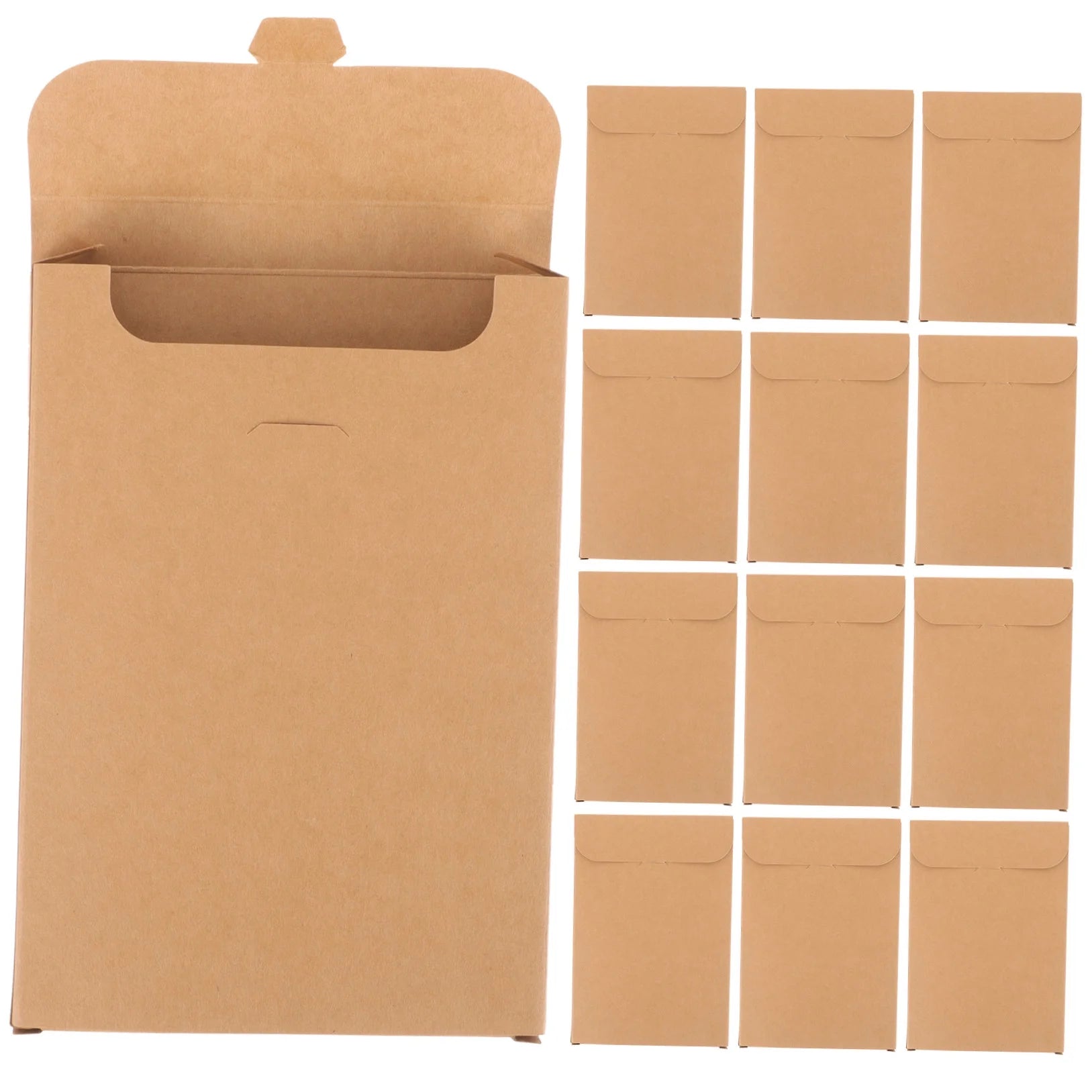 20 Boxes Storage Bins Postcard Organizer Packaging – Practical Home Organization for Simple Storage and Daily Tasks
