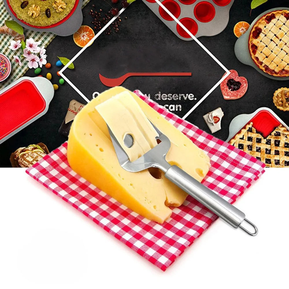 Sanwood Cheese Slicer Stainless Steel Durable Multifunctional 21.5cm x 7.5cm – Durable Stainless Steel Construction for Simple Storage and Daily Tasks