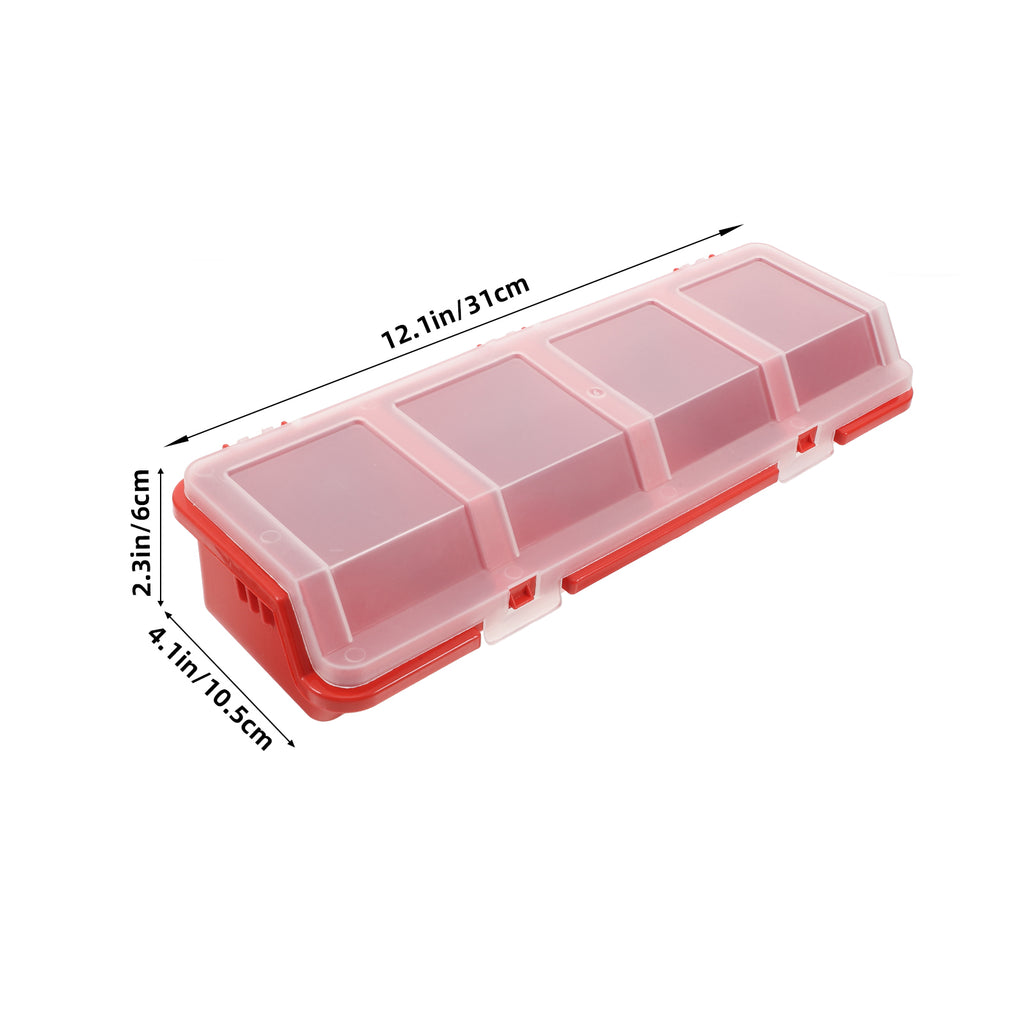 2 Pcs Screw and Nail Organizers Storage Parts Box – Convenient Multi-Piece Set for Simple Storage and Daily Tasks