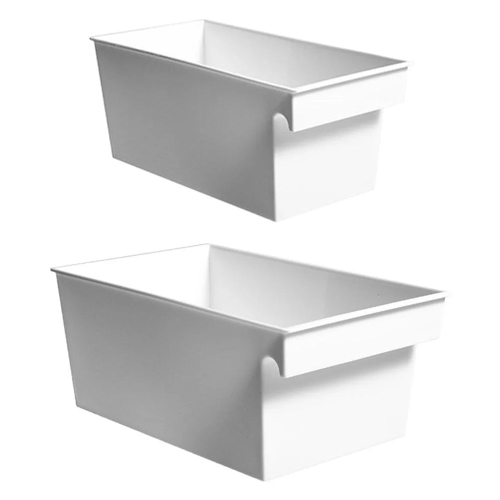2 PCS Large Storage Containers with Lids Portable Box PP Material Boxes – Secure Lid Design for Simple Storage and Daily Tasks