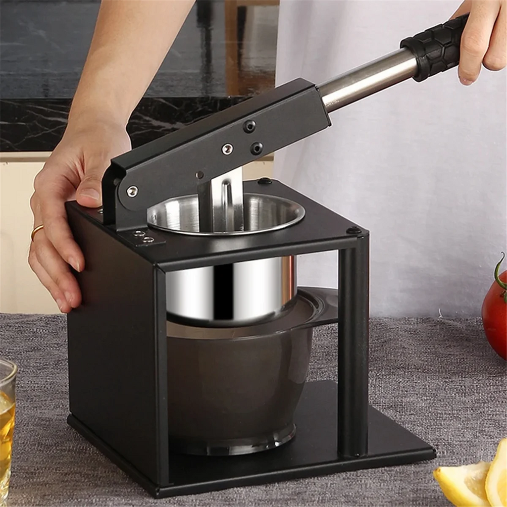 304 Stainless Steel Squeezer Juicer Hand Citrus Manual Juicer Portable Juicer for Kitchen Bar Restaurant – Durable Stainless Steel Construction for Simple Storage and Daily Tasks