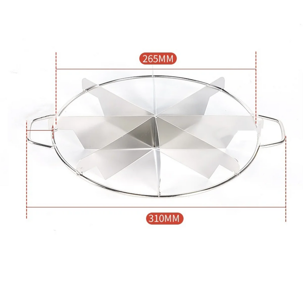Stainless Steel Pie Cutter Circle Pie Cutting Tool Baking Accessories for Equal Slices – Durable Stainless Steel Construction for Simple Storage and Daily Tasks