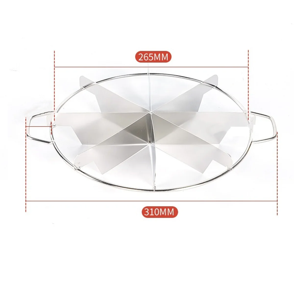 Stainless Steel Pie Cutter Circle Pie Cutting Tool Baking Accessories for Equal Slices – Durable Stainless Steel Construction for Simple Storage and Daily Tasks