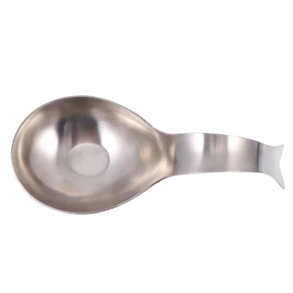 unbrandedStainless Steel Spoon Rest Pots for Kitchen Utensil Holder Stand – Balanced Everyday Tableware for Simple Storage and Daily Tasks