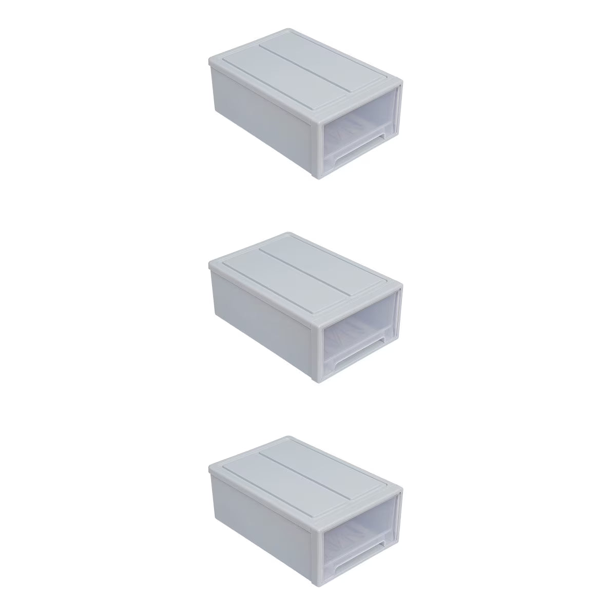 3pcs Drawer Clothes Storage Box Closet Storage Organizer Holder Box for Children Kids RoomNursery Playroom Blue – Everyday Household Format for Simple Storage and Daily Tasks