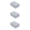 3pcs Drawer Clothes Storage Box Closet Storage Organizer Holder Box for Children Kids RoomNursery Playroom Blue – Multiroom Organization Format for Simple Storage and Daily Tasks