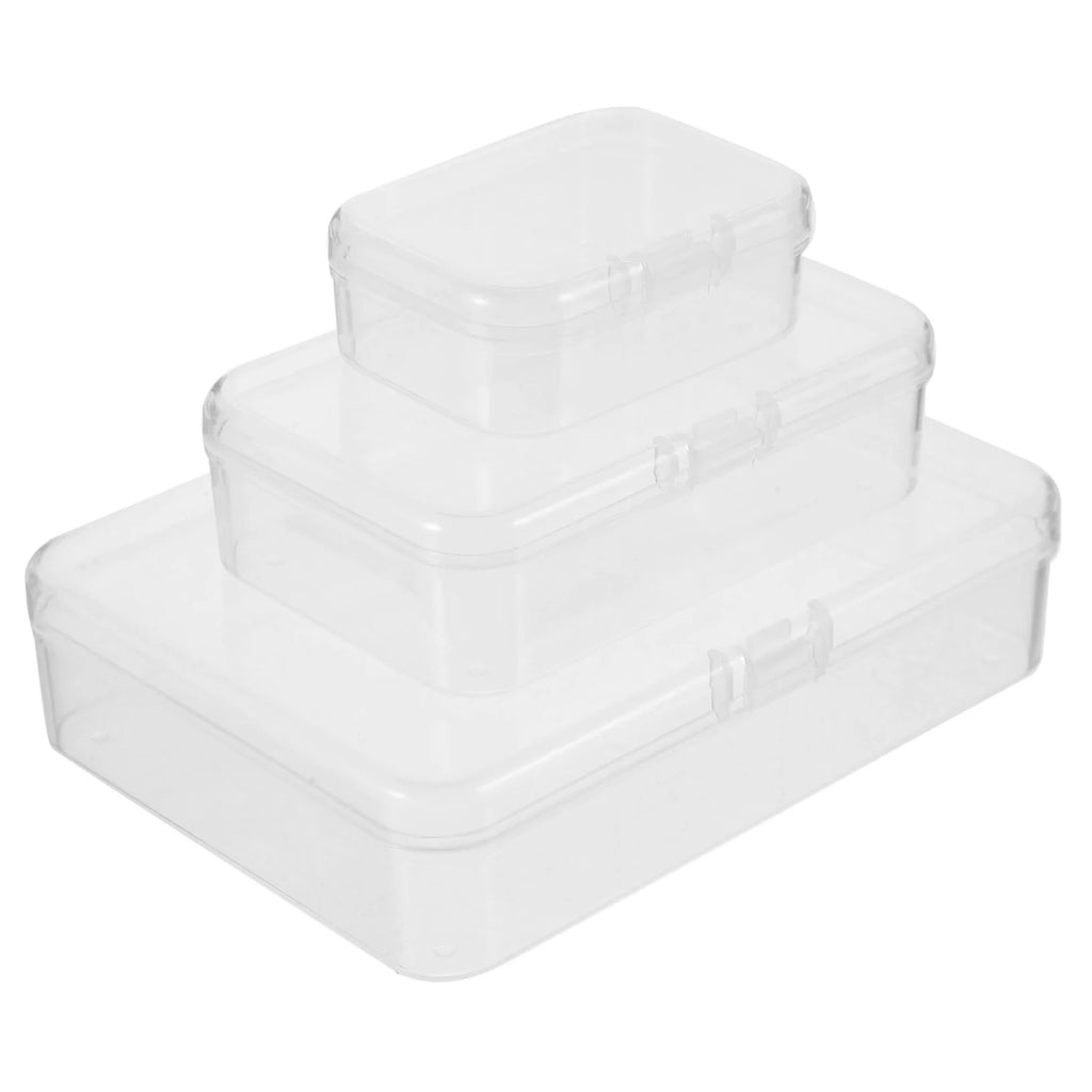 28 Pcs Storage Baskets with Lids Plastic Box Portable Case – Secure Lid Design for Simple Storage and Daily Tasks