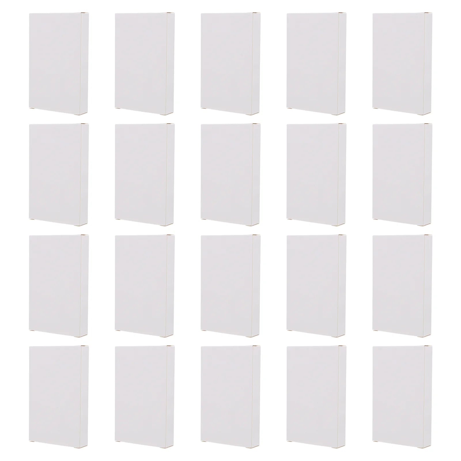 30 Pcs Miniature Storage Case Boxes Carton Cardboard Portable Folding – Convenient Multi-Piece Set for Simple Storage and Daily Tasks