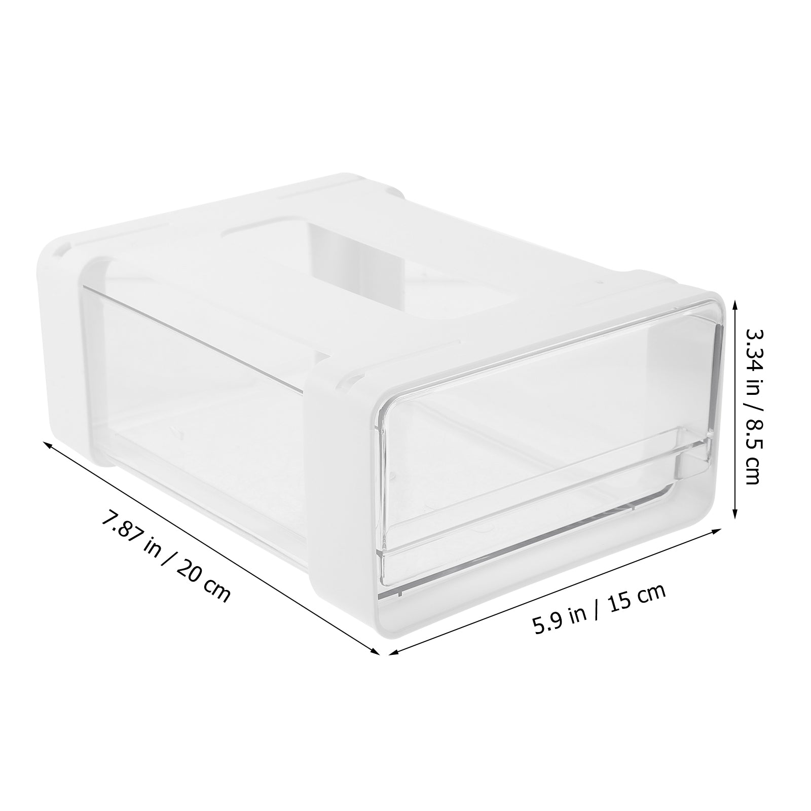 Under Desk Drawer Storage Box Pet Underwear Sundry Monitor Organizer Office White – Practical Home Organization for Simple Storage and Daily Tasks