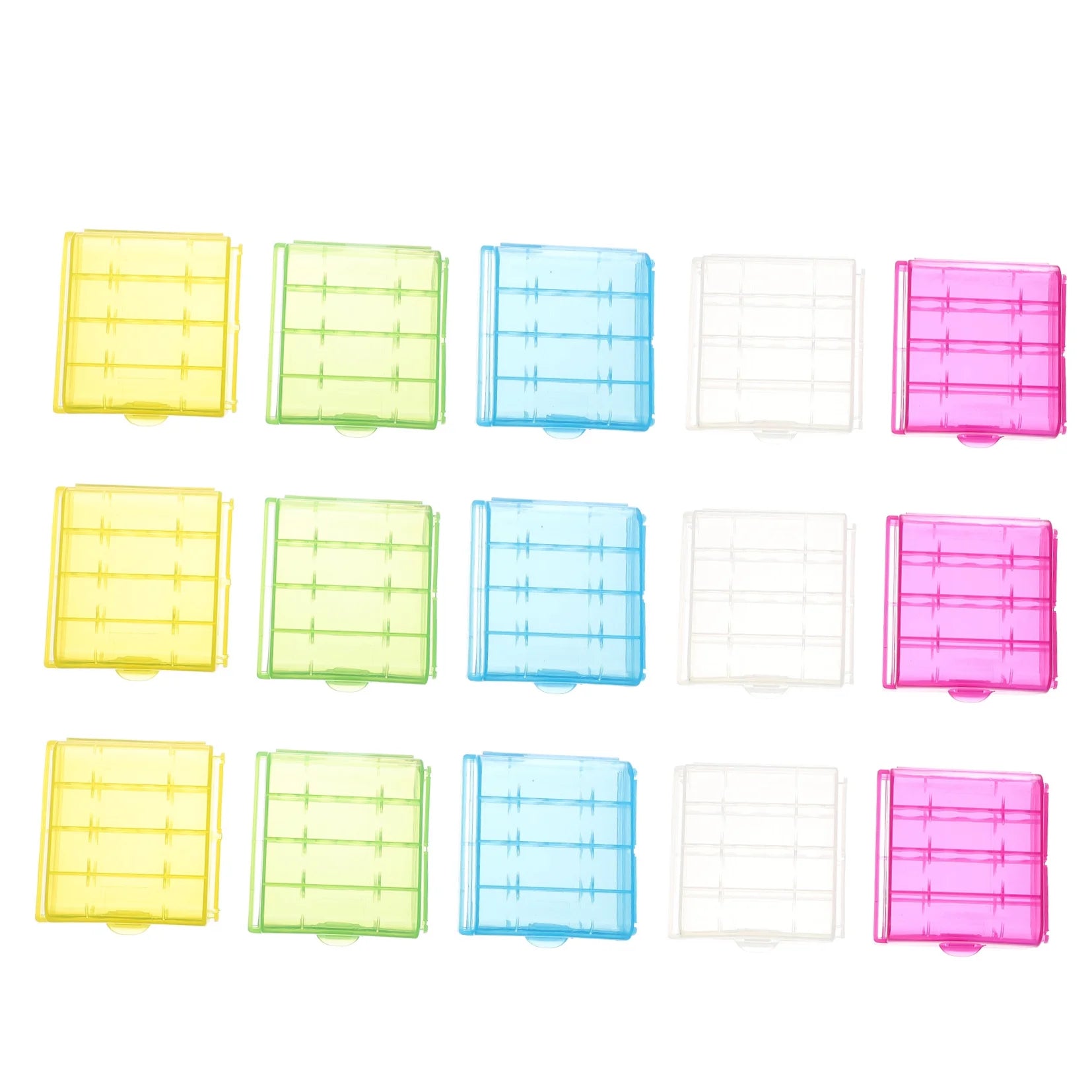 30 Pcs Battery Lithium Storage Box Organizer Container Safety – Everyday Household Format for Simple Storage and Daily Tasks