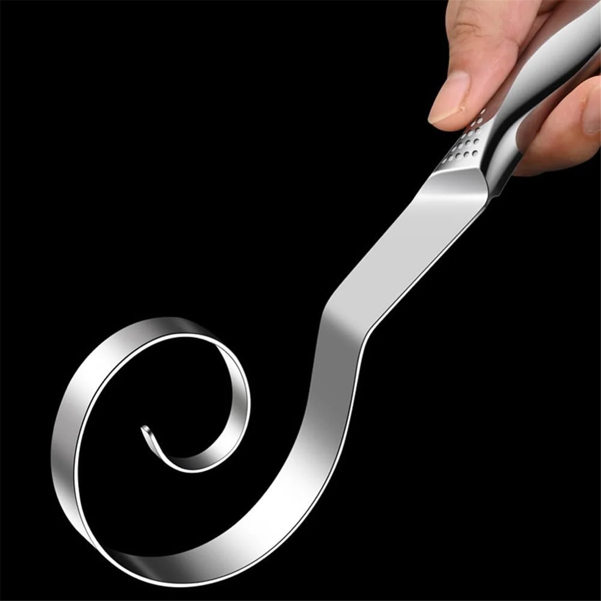 Unbranded Danish Stainless Steel Seamless Dough Whisk for Bread Pastry Cake Baking – Durable Stainless Steel Construction for Simple Storage and Daily Tasks