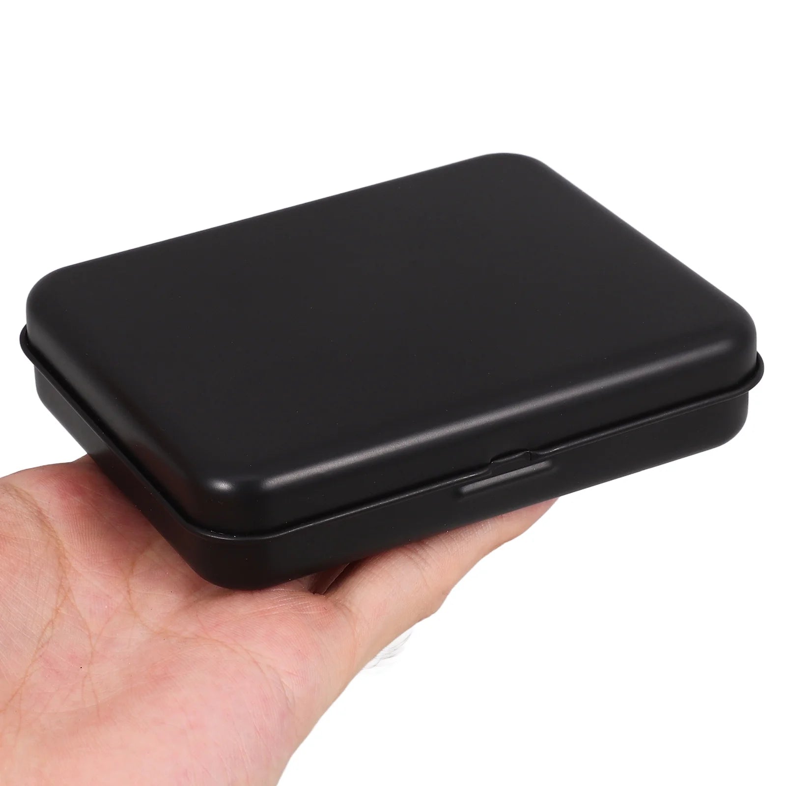 Toy Accessories Iron Storage Box Child 10.50X8.50X2.20CM Black – Everyday Household Format for Simple Storage and Daily Tasks