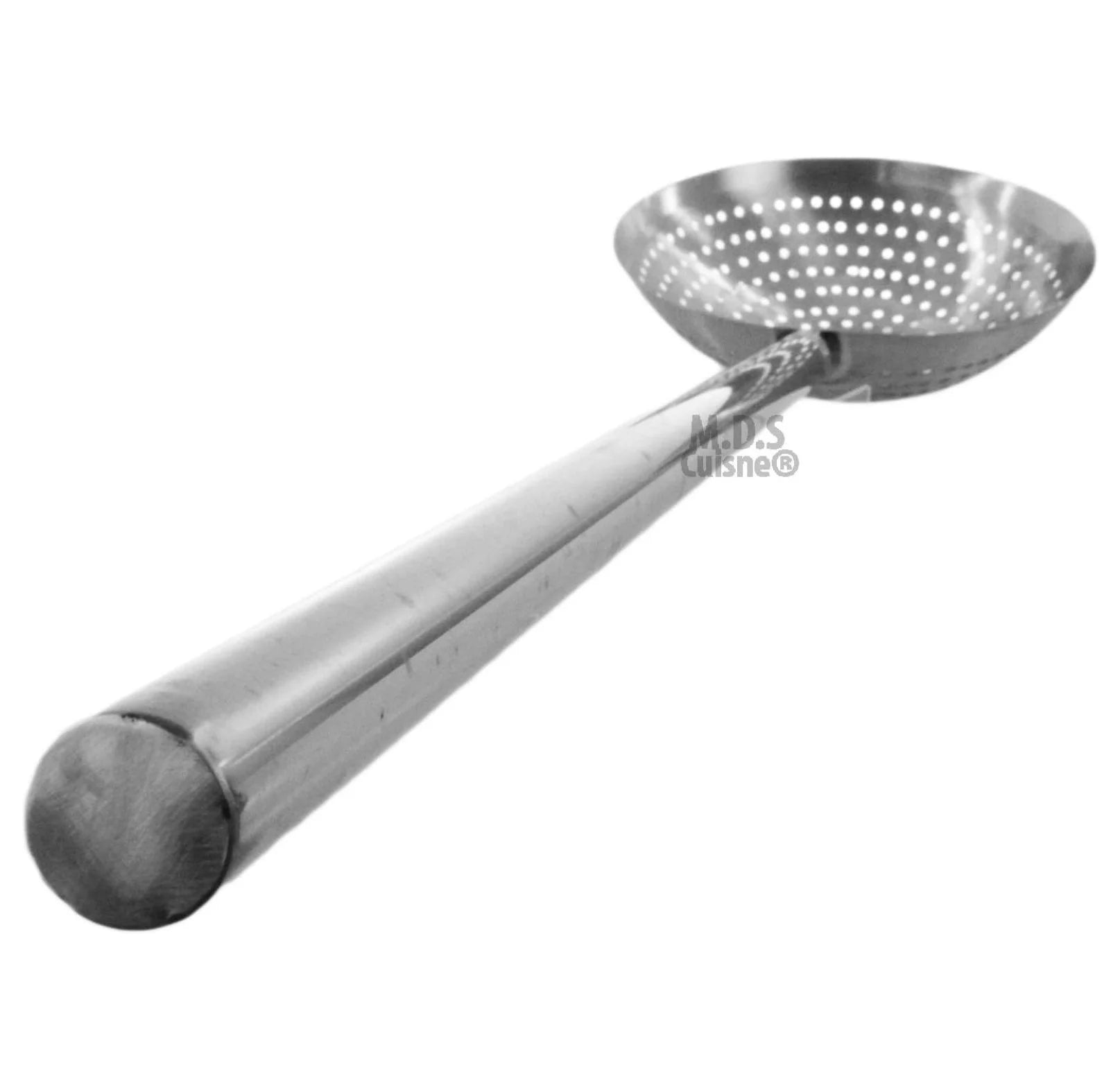 Stir Fry Skimmer Strainer 25" Stainless Steel Spider Ladle for Deep Frying Carnitas Chicken Shrimp - Long Handle Kitchen Tool – Convenient Carry Handles for Simple Storage and Daily Tasks