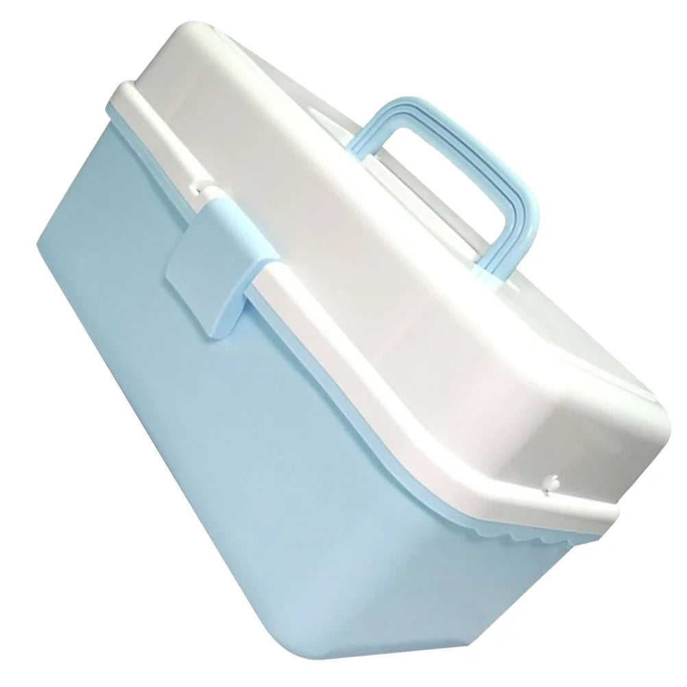 Storage Boxes Art Tools Storage Case Compact Storage Box Child 33x19.5cm Blue – Practical Home Organization for Simple Storage and Daily Tasks