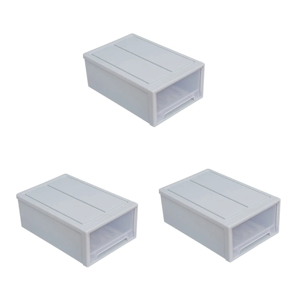 3pcs Drawer Clothes Storage Box Closet Storage Organizer Holder Box for Children Kids RoomNursery Playroom Blue – Multiroom Organization Format for Simple Storage and Daily Tasks