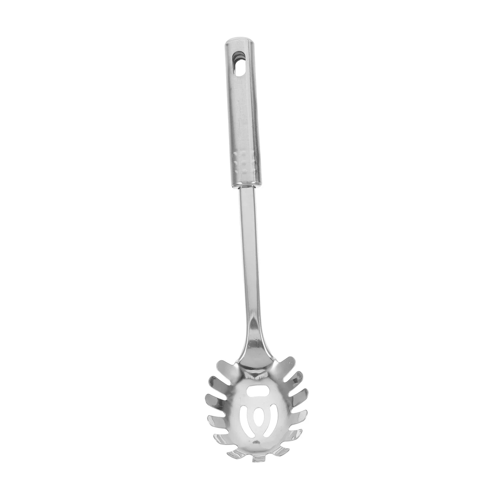 Stainless Steel Pasta Server 1 Set Spaghetti Spoon Noodle Claw Pasta Fork Metal Pasta Spoon Heat Resistant for Cooking – Durable Stainless Steel Construction for Simple Storage and Daily Tasks