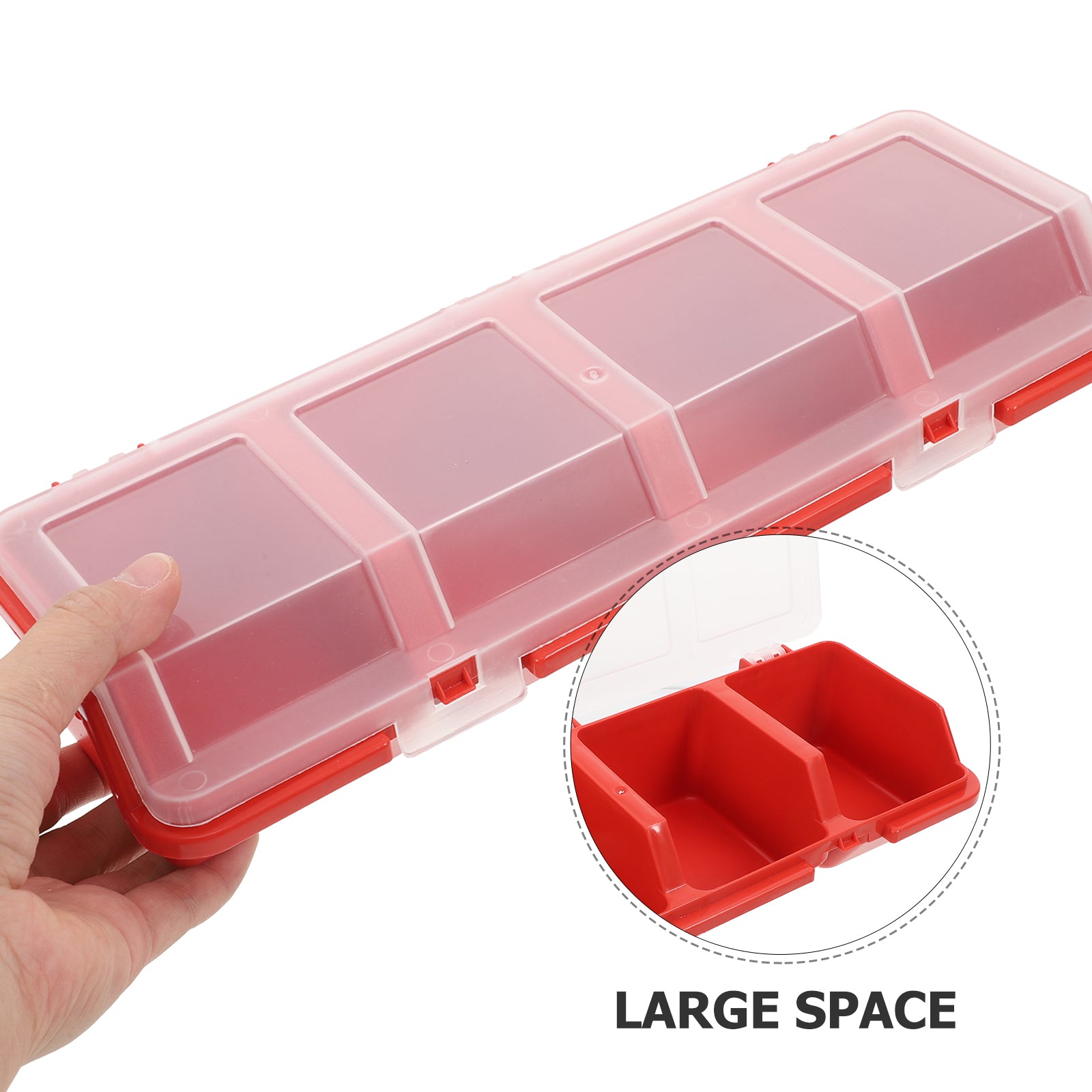 2 Pcs Screw and Nail Organizers Storage Parts Box – Convenient Multi-Piece Set for Simple Storage and Daily Tasks