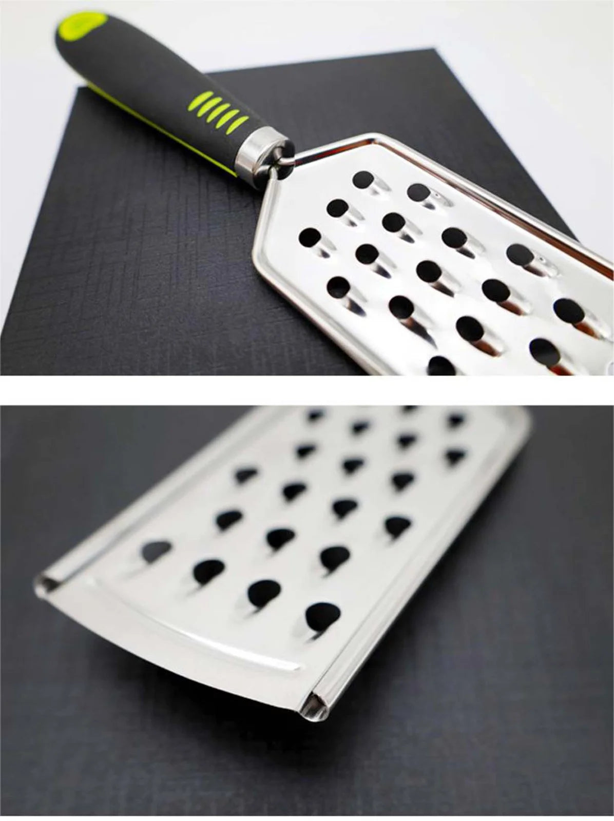 Hiroekza Cheese Grater Stainless Steel Zester Graters For Kitchen - Multi-purpose Kitchenware Kitchen Gadgets Clearance – Durable Stainless Steel Construction for Simple Storage and Daily Tasks
