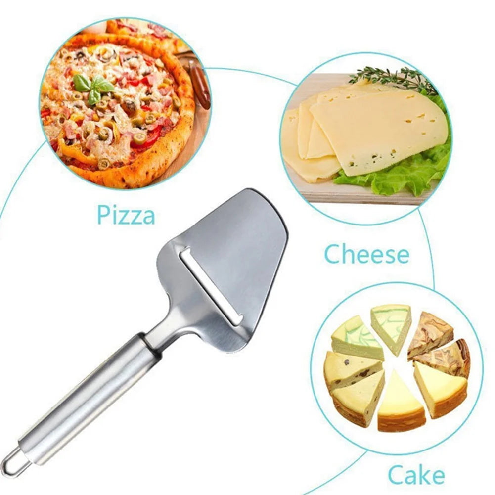 Sanwood Cheese Slicer Stainless Steel Durable Multifunctional 21.5cm x 7.5cm – Durable Stainless Steel Construction for Simple Storage and Daily Tasks