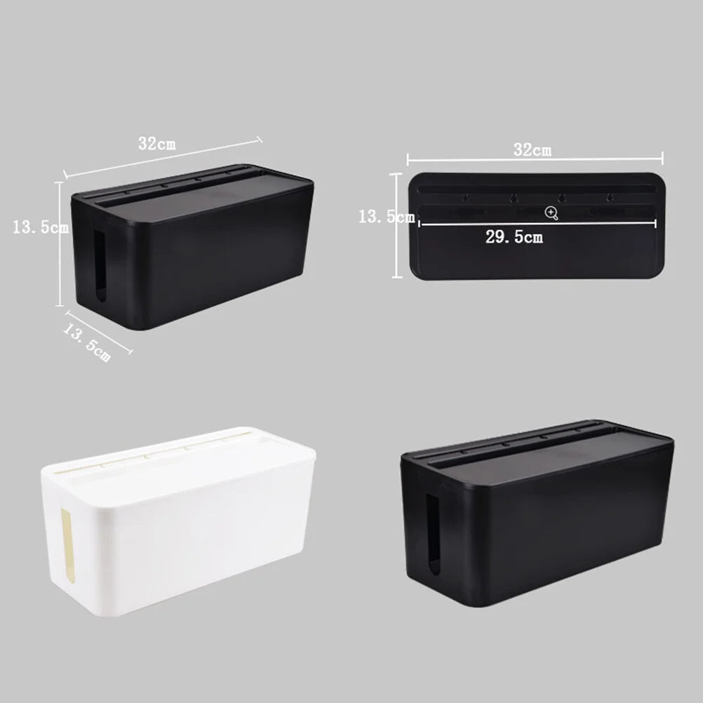Protectors Wire Anti-dust Storage Box 32.00X13.50X13.50CM White – Practical Home Organization for Simple Storage and Daily Tasks